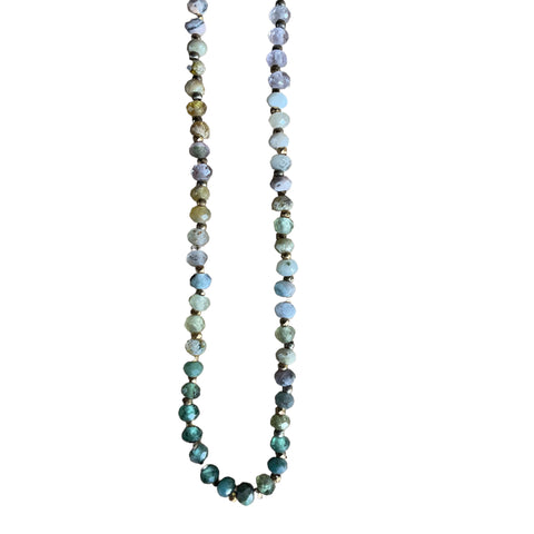 Elegant Mixed Gemstone Necklace