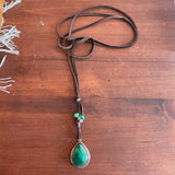 Malachite Pendant Necklace