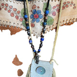 Parrot Wearing Sombrero Necklace