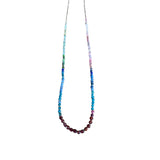 Multicolored Gemstone Bead Necklace