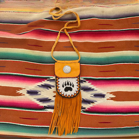 Sacagawea Button Side Pouch