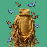Butterfly Beaded Side Bag
