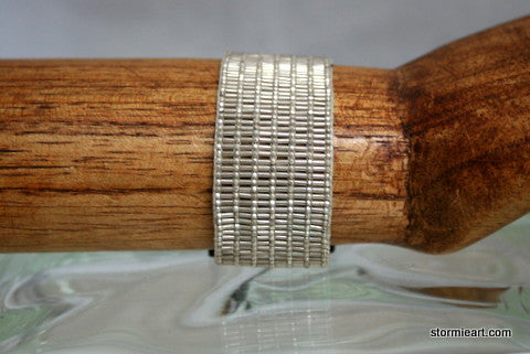 Liquid Sterling Silver Beaded Bracelet