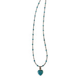 baby blue turquoie necklace