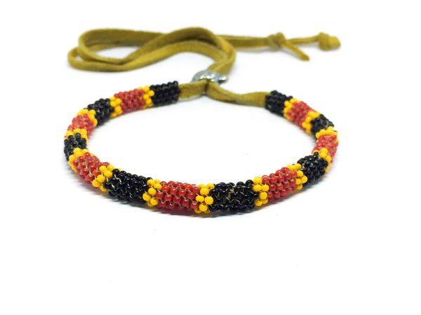 Peyote Snake Bracelet