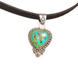 Opal Love Opal Heart Necklace