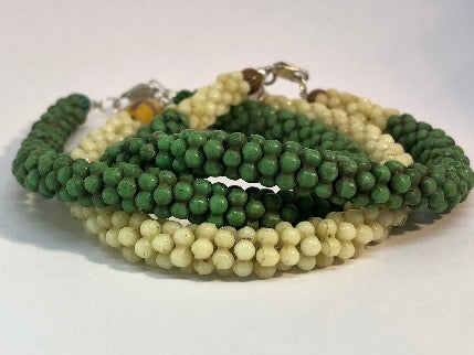 flower bead bracelet