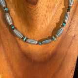 Trade bead turquoise necklace
