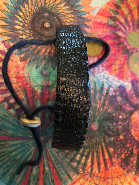 Black Lizard Bracelet
