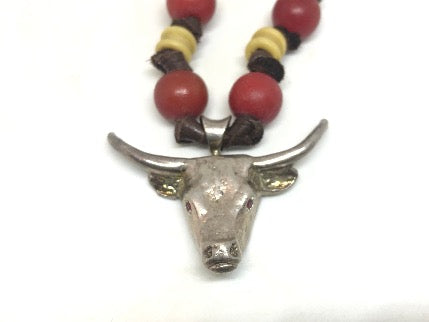 Longhorn Bull Necklace