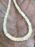 Yellow Fire Opal Necklace